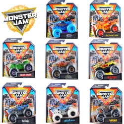 Original MONSTER JAM Grave Digger Toy Car Children Toys Collection Metal Diecast Model Car Boys Toys Miniature Cars Kids Toys