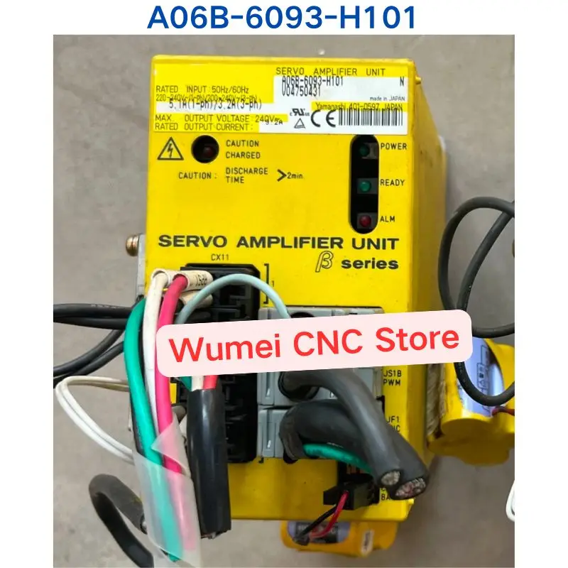 Second-hand test OK servo drive A06B-6093-H101