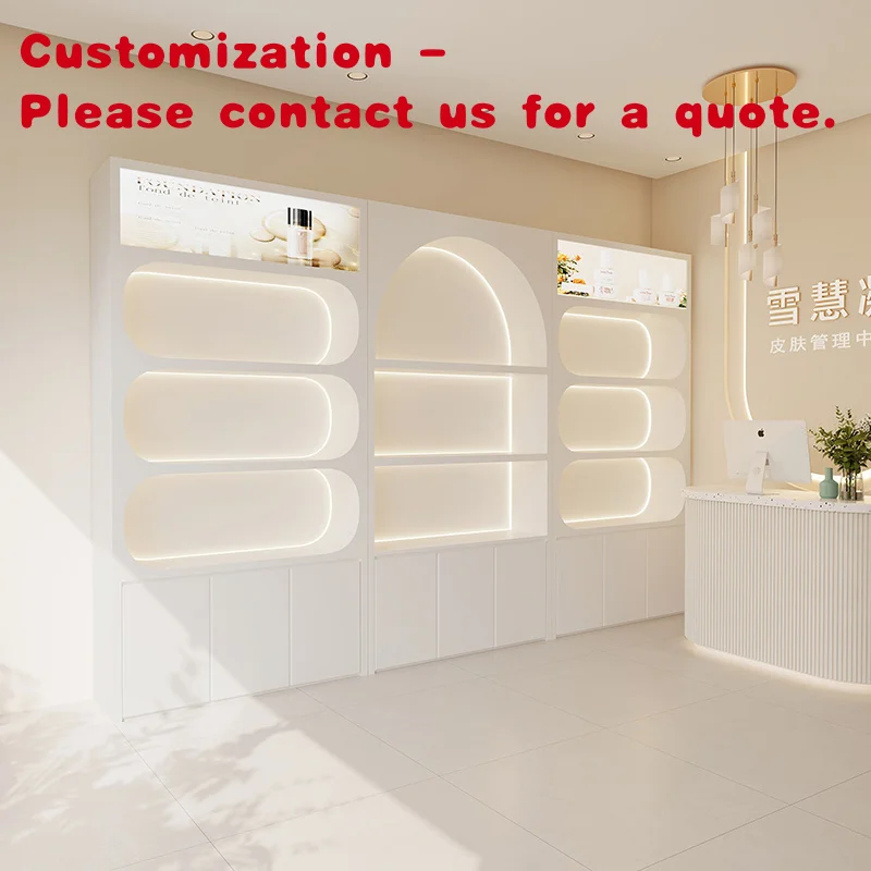 

custom.Modern Led Display Cabinet Modern Luxury Furniture Display Cabinet Stand With Led Lights Shop Store Furniture