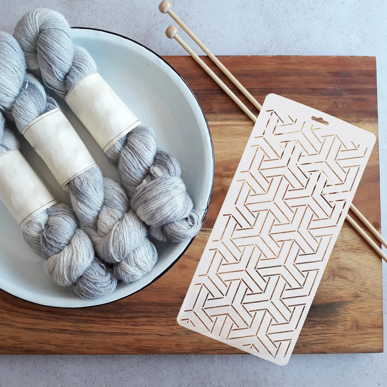 

DIY Quilting Template Reusable Sturdy Sewing Ruler for Handmade Patchwork Embroidery and Craft Projects Convenient Quilting