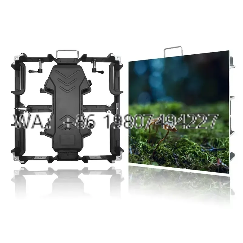 Unique Design HD Panel Sign Wall Mount Full Color Programmable P3.91 Indoor LED Screen Poster Display