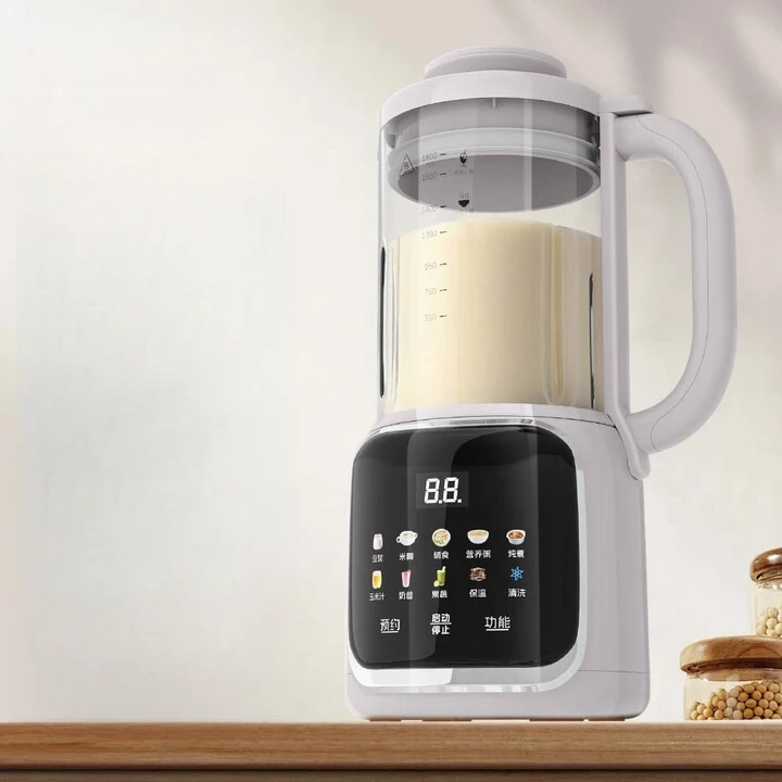 Wall Breaker Household 1.8L Large-capacity Light Sound Multi-function Automatic No-cooking Soybean Milk Machine