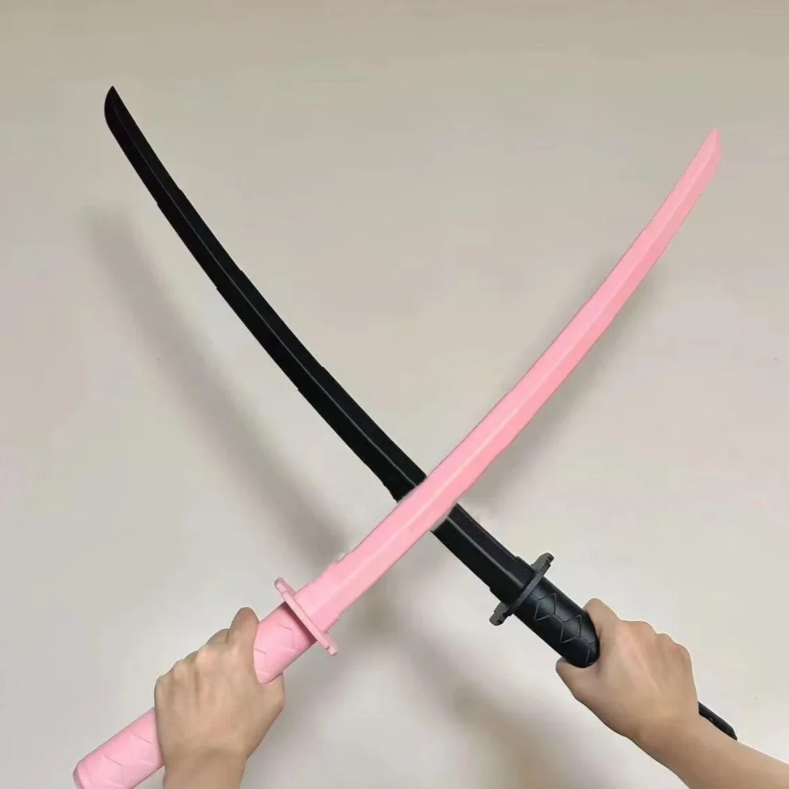 Cuchillo impreso en 3D, espada retráctil creativa, accesorios de Cosplay, juguetes para aliviar el estrés, suministros para fiestas, regalos de cumpleaños para niños, 2/1 Uds.
