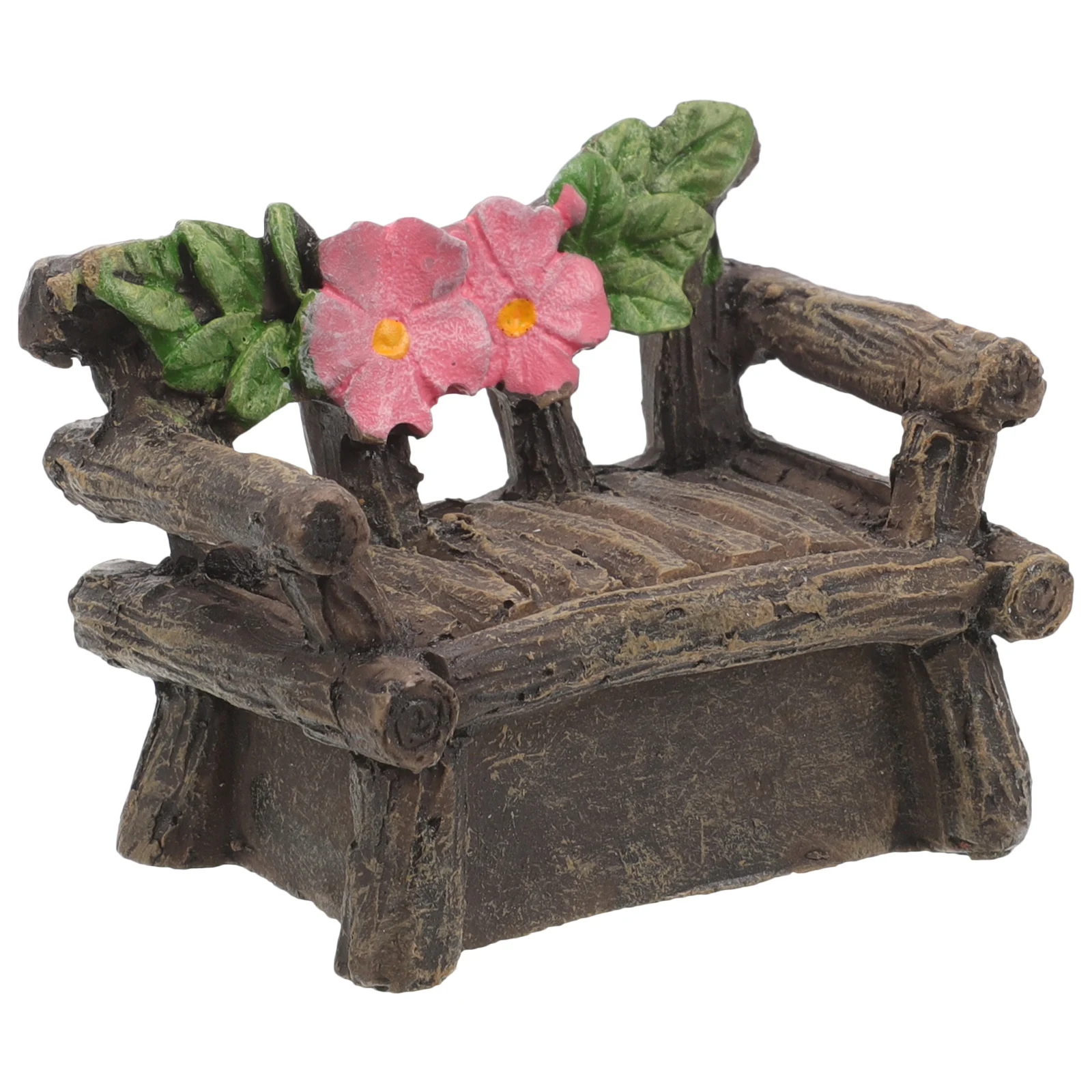 

for Mini Small Chair Miniature Lawn Chairs Flowerpot Synthetic Resin Garden Decoration