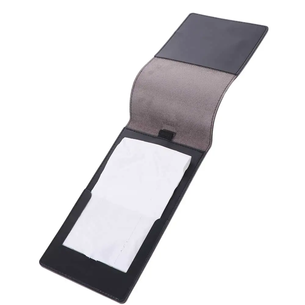 بو الجلود جولف النتيجة كتاب أسود براون ساحة كتاب جولف حامل بطاقة النتائج 3 ألوان المدمجة النتيجة دفتر عشاق الغولف