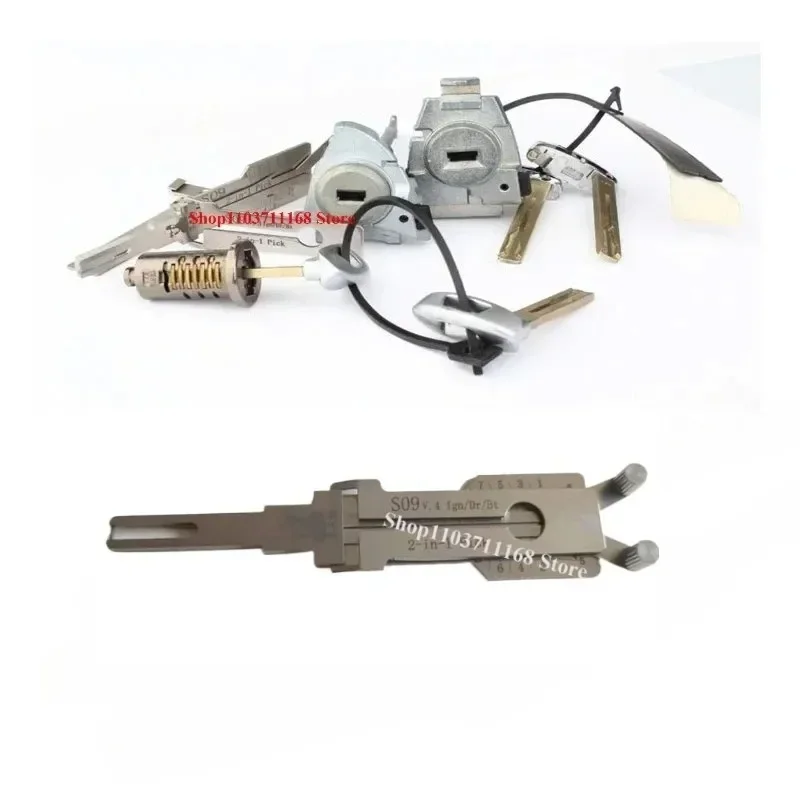 أدوات إصلاح Lishi 2in1 فك واختيار YH65/KW14-15/HON58R/CISA-5/NE66/NEW-SW5.7(2)/EW-SM3-SM5/HAVAL-2023 طقم السيارة باب مفتوح #2