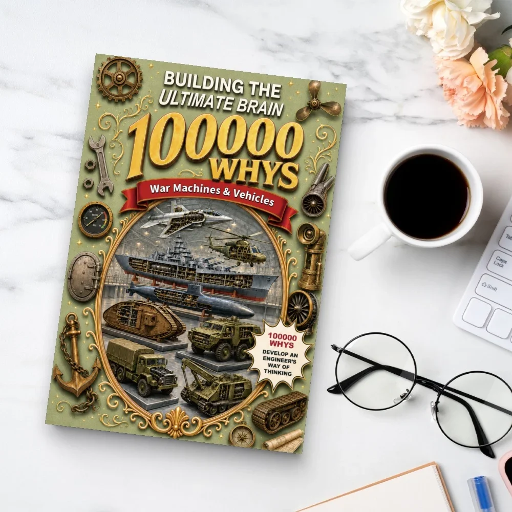 100000 Whys War Machines & Vehicles, Aircraft, Warships, Submarines, Armored Vehicles and Military Engineering History