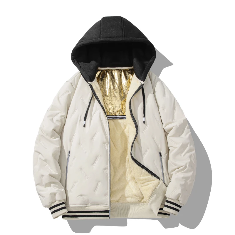 

Winter Fleece Jacket Men Warm Thick Windbreaker Men Fashion Casual Coat Men Autumn Brand Outwear Outdoor Classic Jacket Men