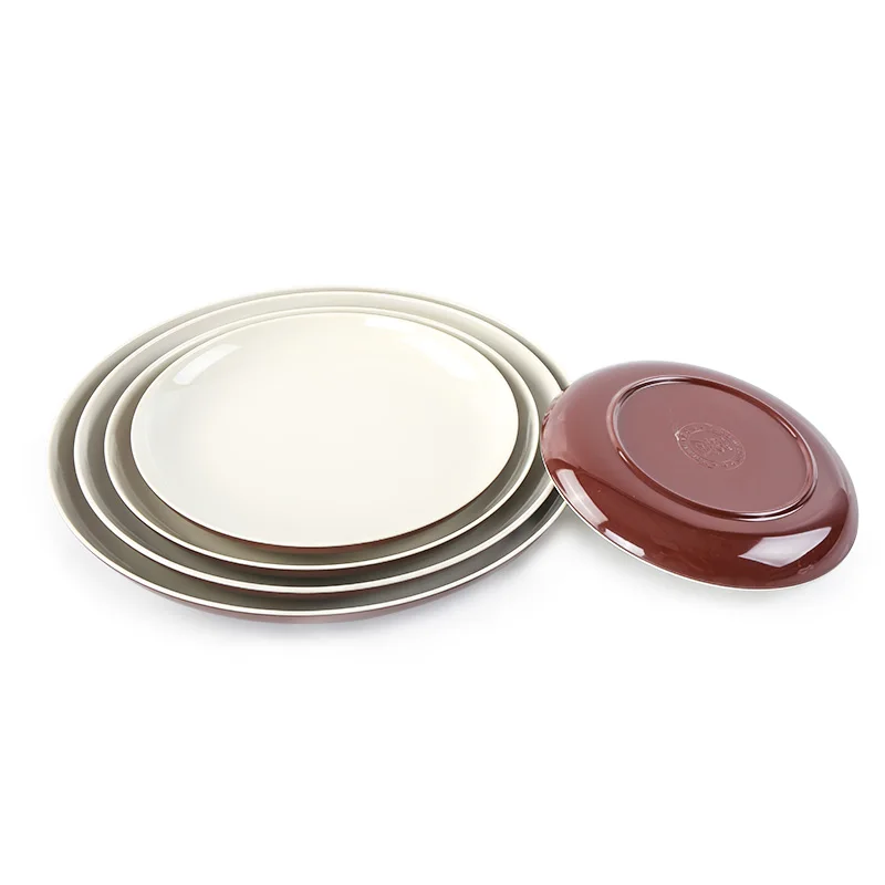 Melamine cabai hot pot restaurant plate special tableware restaurant plate, bowl and Dish Set