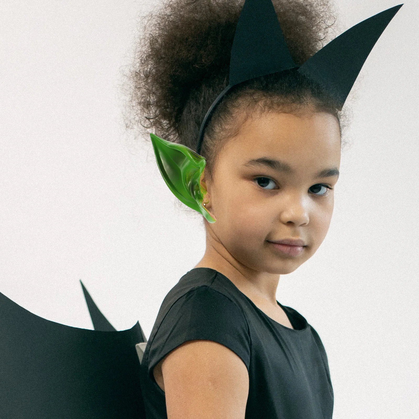 

1Pair Colorful Fairy Ears Simulation Ear Props for Cosplay Halloween Party Dress Up Masquerade Carnival Costume Accessory