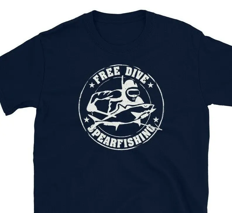 Scuba   Diver Free Dive  Spearfishing Unisex   Tees High Quality 100%Cotton Short Sleeve