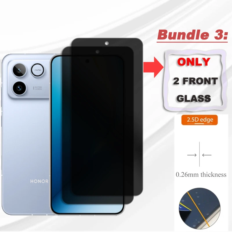 Anti-spy Glass For Honor Win RT Glass Privacy Screen Protector For Honor Win RT 5G Anti Glare Camera Protector For Honor Win RT