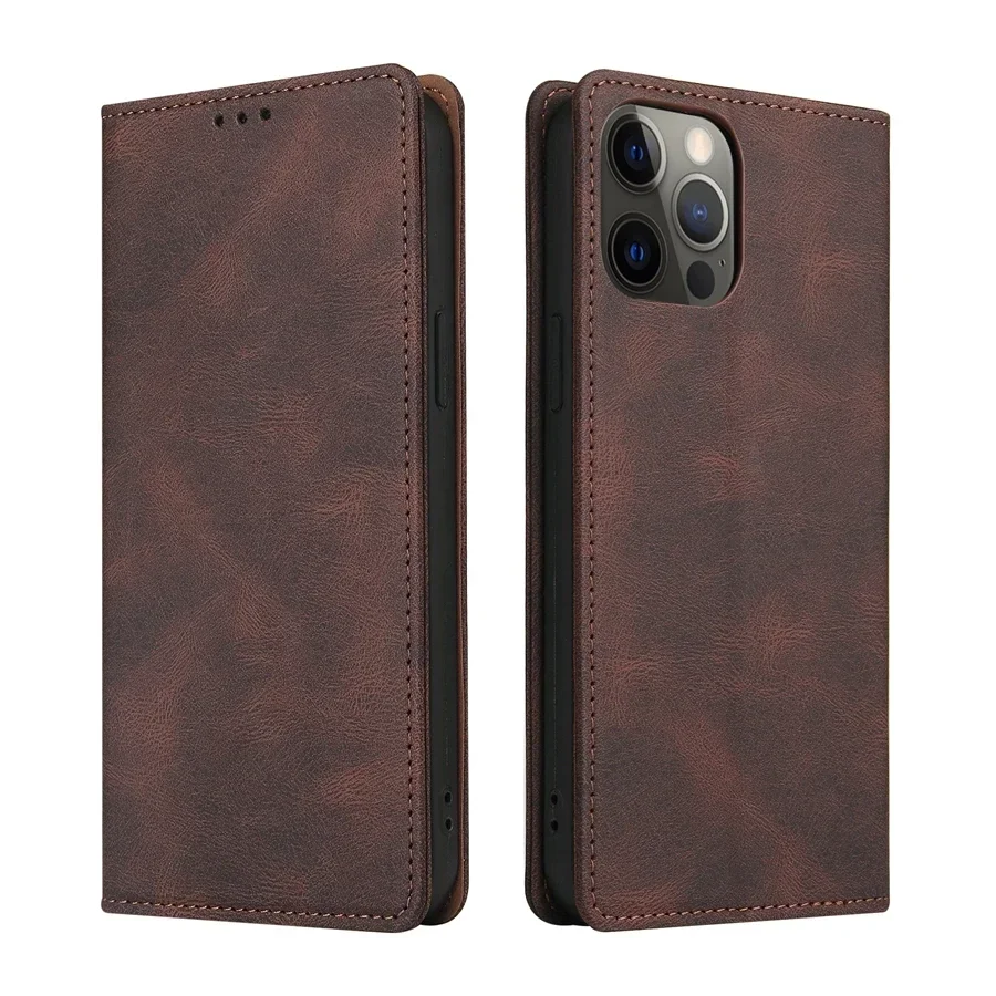 Casing Dompet Flip Kulit untuk SE 2020 X XS XR XSMax 8 Plus 7 Plus 6/6S Plus IPhone 13 Pro Max 13 Mini 12 Pro Max 11 Pro Max