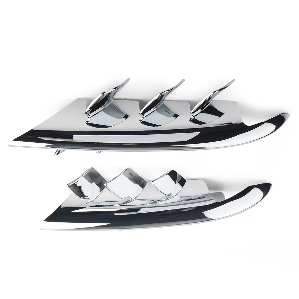 For Honda Gold Wing GL1800 01-11 Chrome Plated Shark Gill Fairing Ventilation Accessory Side Panel Decoration
