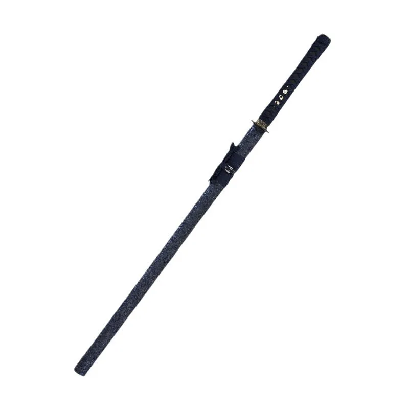 Espada medieval de 104cm/40,94 polegadas, modelo adereços de bambu com bainha, periféricos de anime, suprimentos para festa, exibição de mesa colecionável