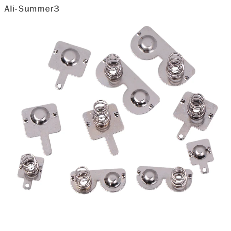 20 pezzi giocattolo fai da te accessori per telecomando foglio a molla foglio di contatto AA/AAA scatola batteria fogli positivi e negativi