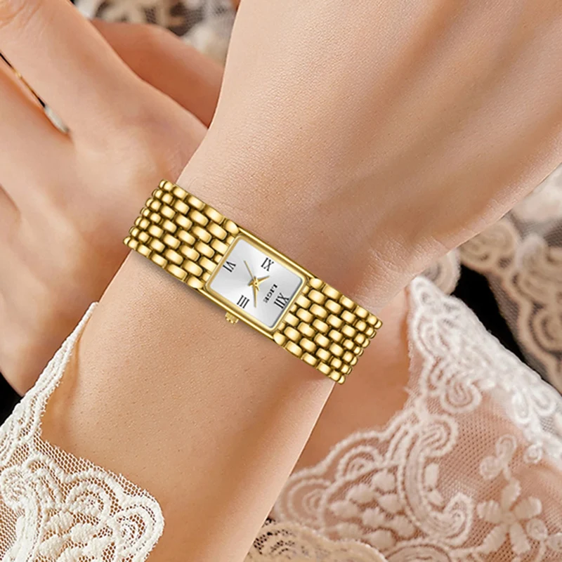 2025 LIGE New Watches Women Fashion Casual Luxury Gifts Womens Waterproof Square Dial Steel Belt Quartz Wrist Watch reloj mujer