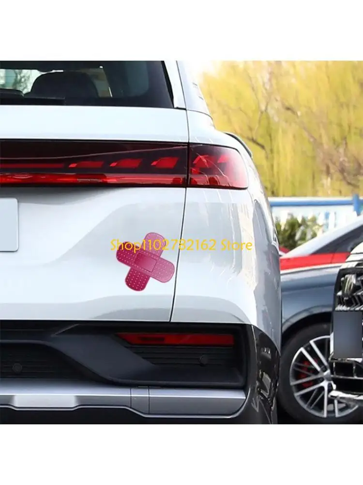 

547B Truck Yacht Bandage Scratches Dents Funny Car Bumper Sticker Decoration