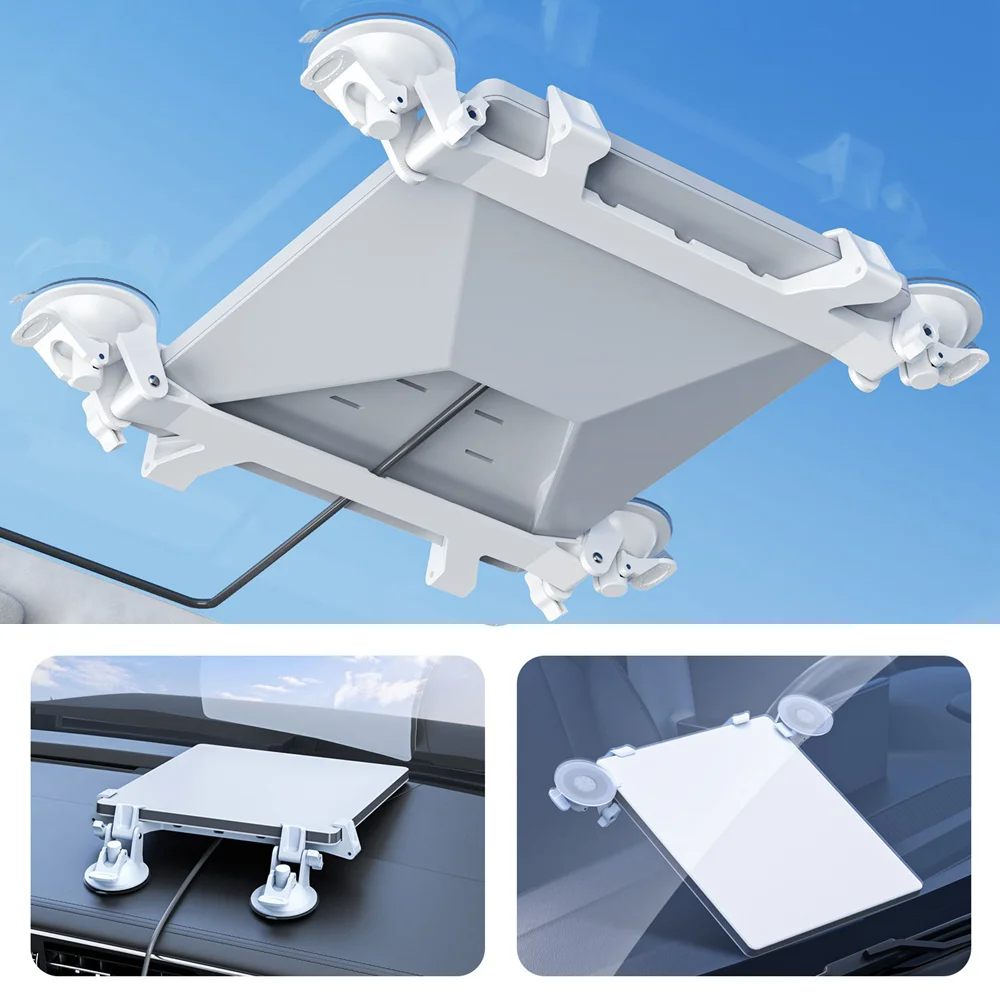 For Starlink Mini Mount Suction Cup for Car Sunroof Starlink Mini Dish Moonroof Mounting Bracket for Cars RVs Boats Glass Roof