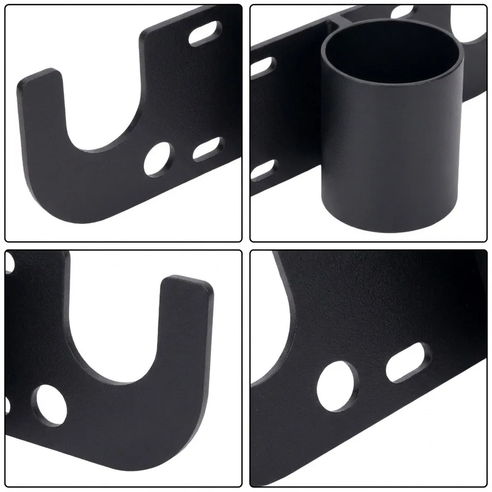 Aluminum 7-Way For RV Connector Holder and Trailer Chain Organizer Compatible with 2 inch and 2.25 inch Tongue Jacks