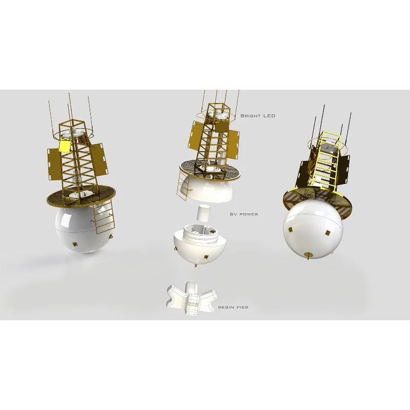 

1/72 модель океанского буя, изысканная и компактная имитационная модель, соответствующая радиоуправляемой модели лодки, имитирующие морские путешествия, игрушечные модели для взрослых