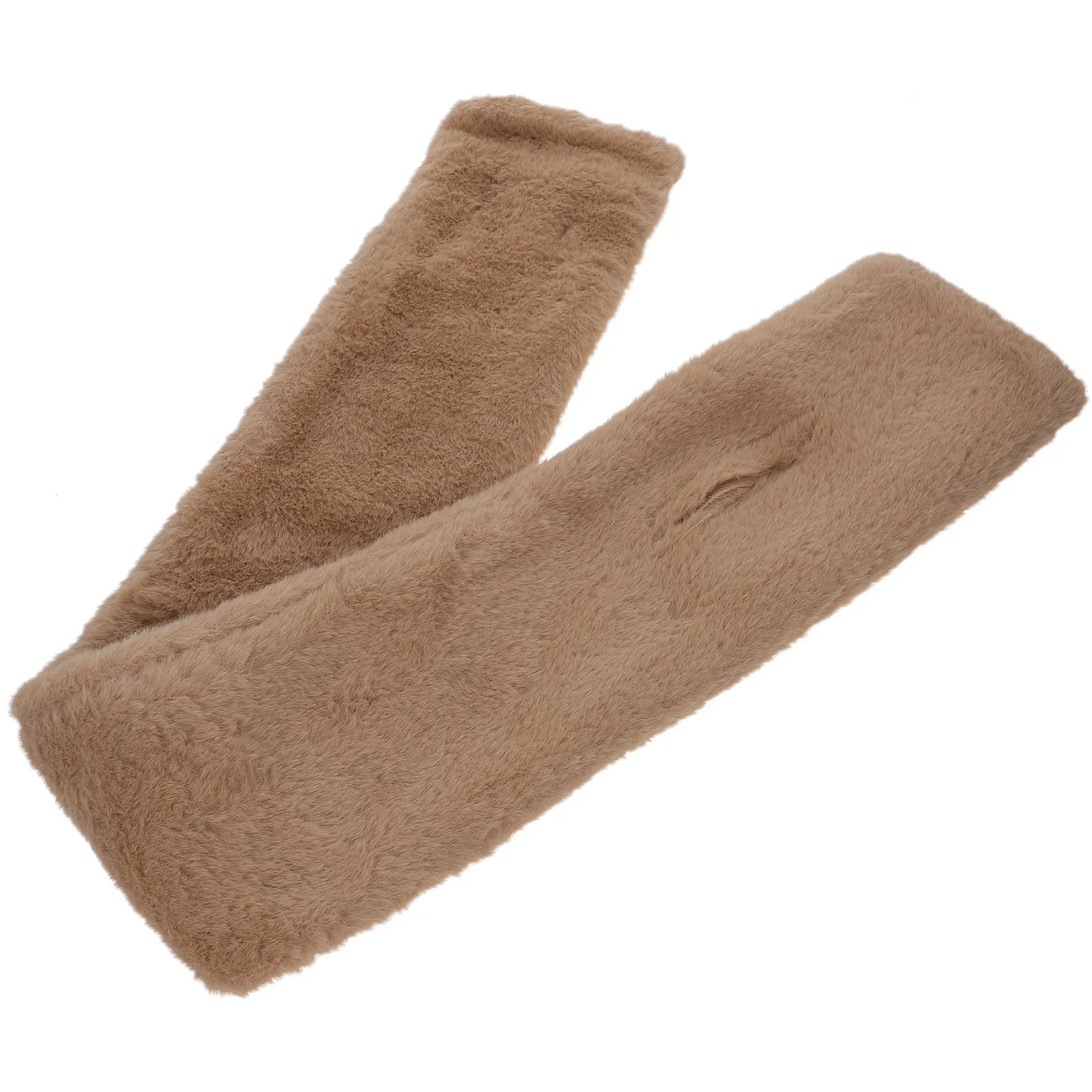 

1pc Winter Scarf Cross Neck Wrap For Women Thick Cross Warm Scarf Fake Rabbit Collar Cold-Proof Outdoor Indoor Use