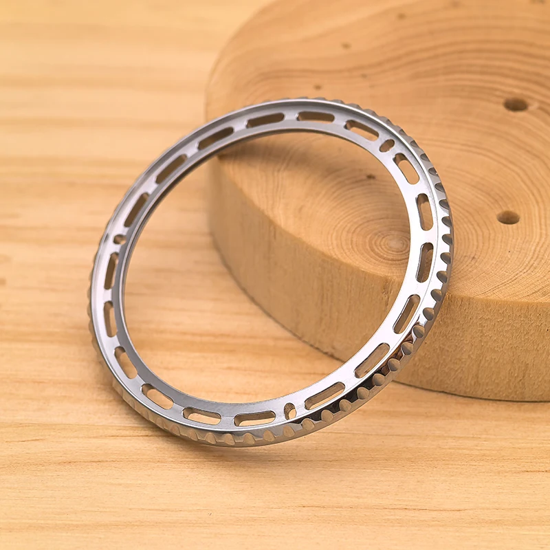 

904L Stainless Steel Fluted Watch Bezel Ring For RLX gmt 126710 Aftermarket Watch Parts