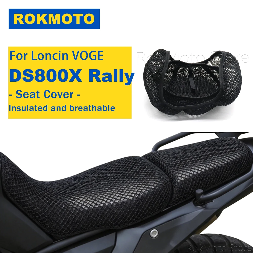 For Loncin VOGE DS800X Rally DS800 X DSX800 Motorcycle Protecting Cushion Seat Cover Breathable Comfortable 3D Mesh Seat Cover