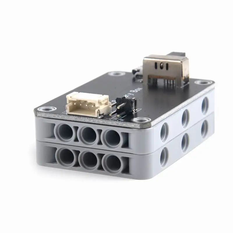 Caja de batería de 9V, soporte recargable MOC, salida de potencia del Motor M/L/XL, Control de avance/retroceso, Compatible con bloques de construcción Legoeds