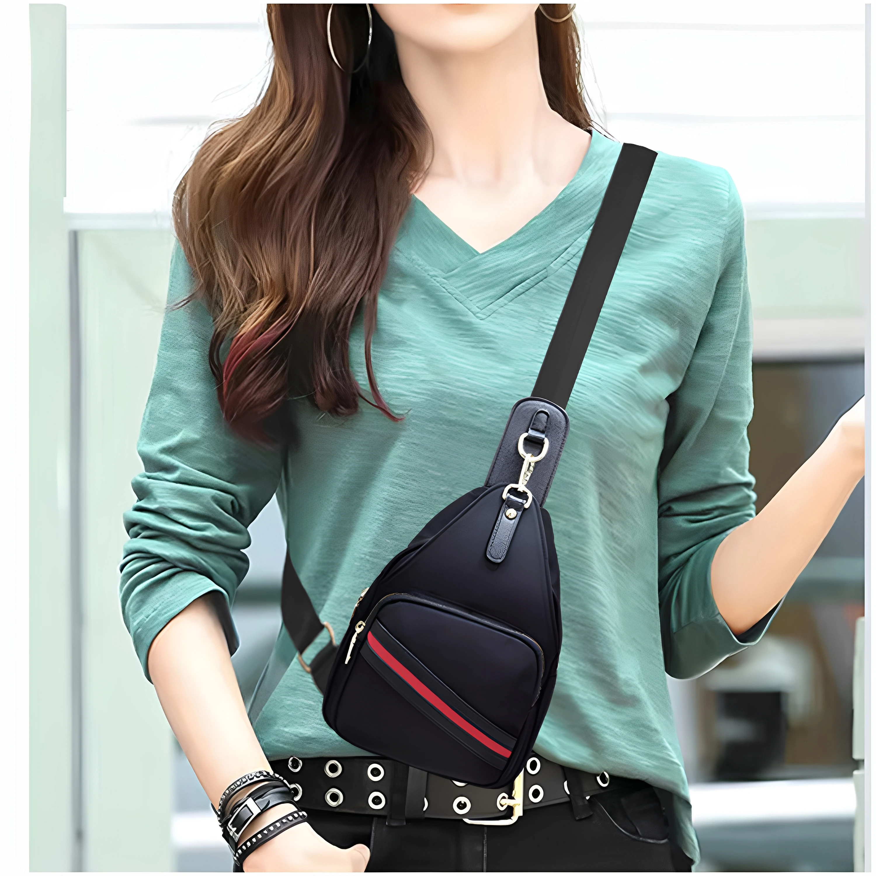 fashionable-waterproof-canvas-crossbody-bag-women's-lightweight-multi-functional-casual-chest-bag-coolslu-new-2026