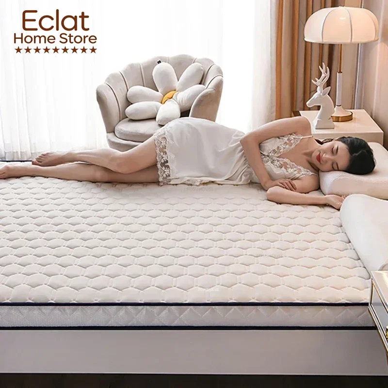 Latex Mattresses Home Thickened Dormitory Student Single Tatami Mat Folding Memory Foam Mattress Bedroom Furniture N