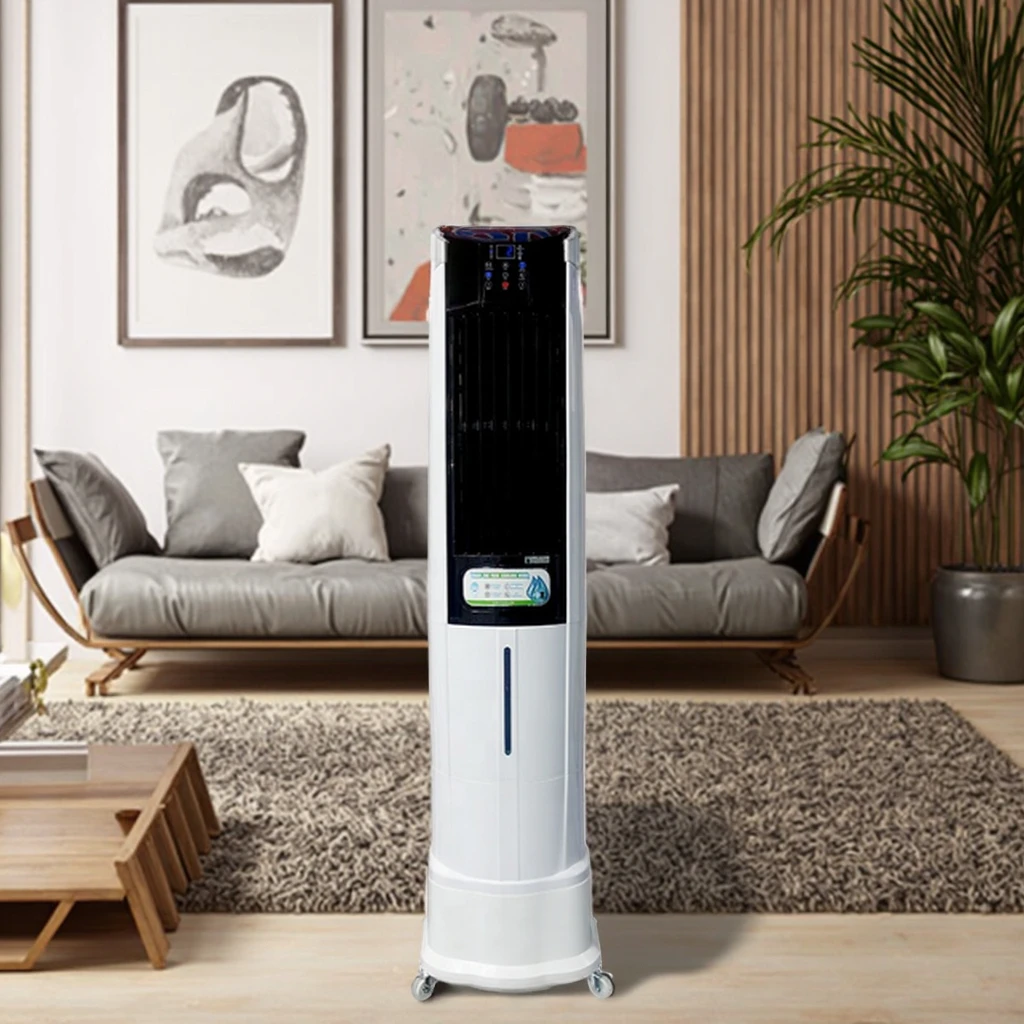 

1.7m Tall Pure Copper Motor Remote Control 45L Detachable Water Tank Portable Evaporative Air Cooler