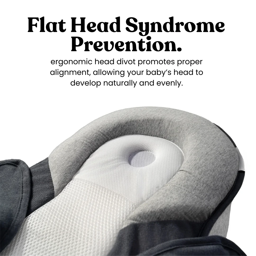 Newborn pillow, baby feeding artifact, nursing anti-overflow milk pillow, lying baby anti-spitting milk ramp pad