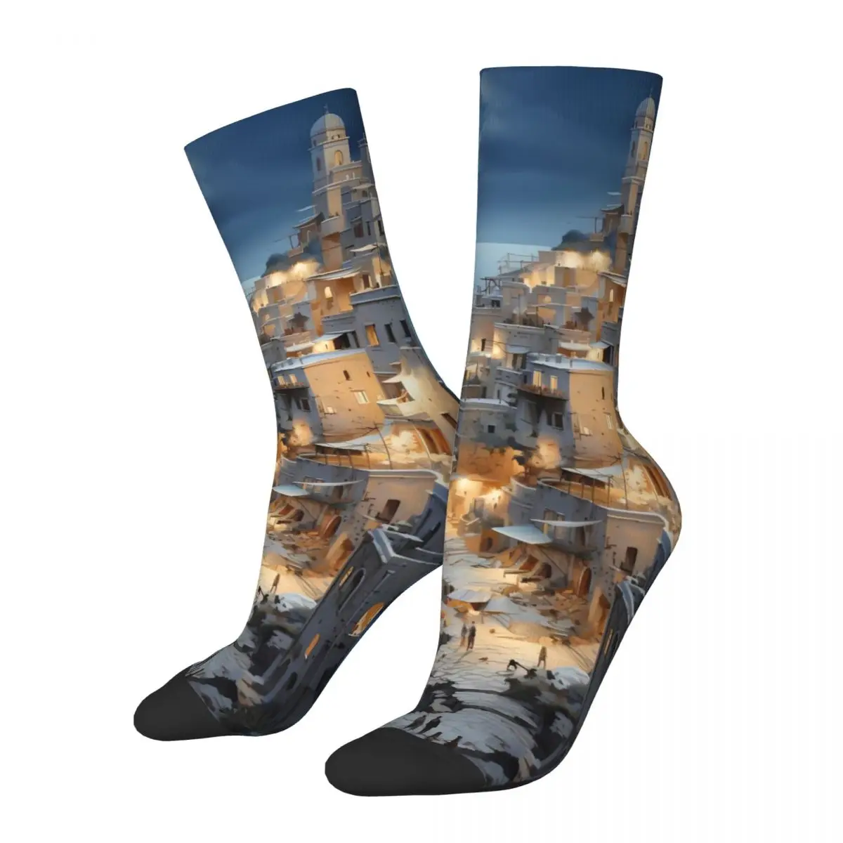 

European Art Sock Printed Man Polyester