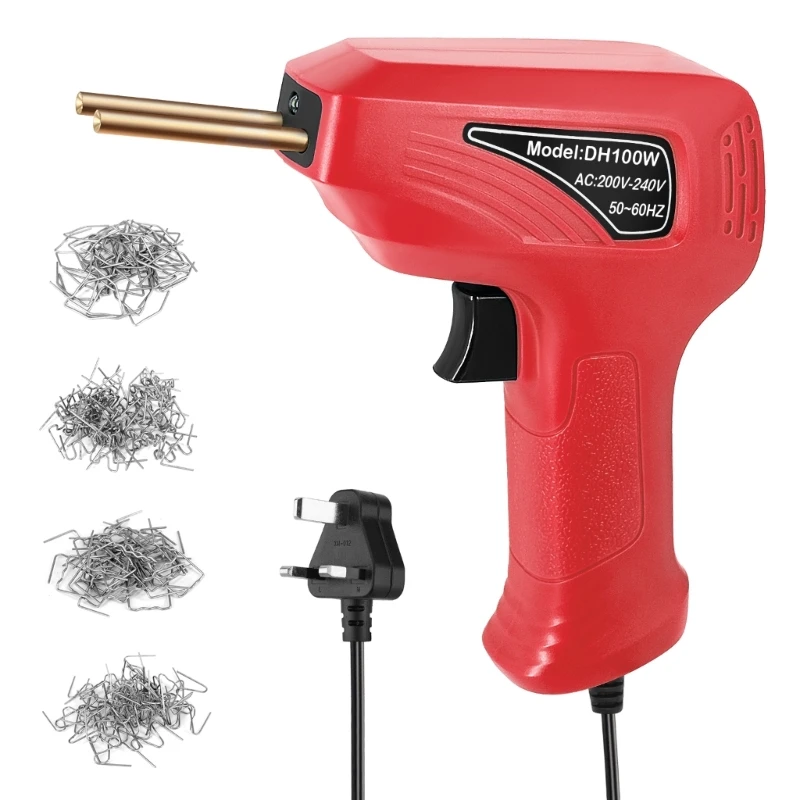 50W Nóng Kim Bấm Máy Hàn Nhựa Xe Ốp Lưng Bộ Dụng Cụ Sửa Chữa Nhựa Bộ Dụng Cụ Sửa Chữa Nóng Kim Bấm Súng Ốp Lưng Nứt Dụng Cụ Sức