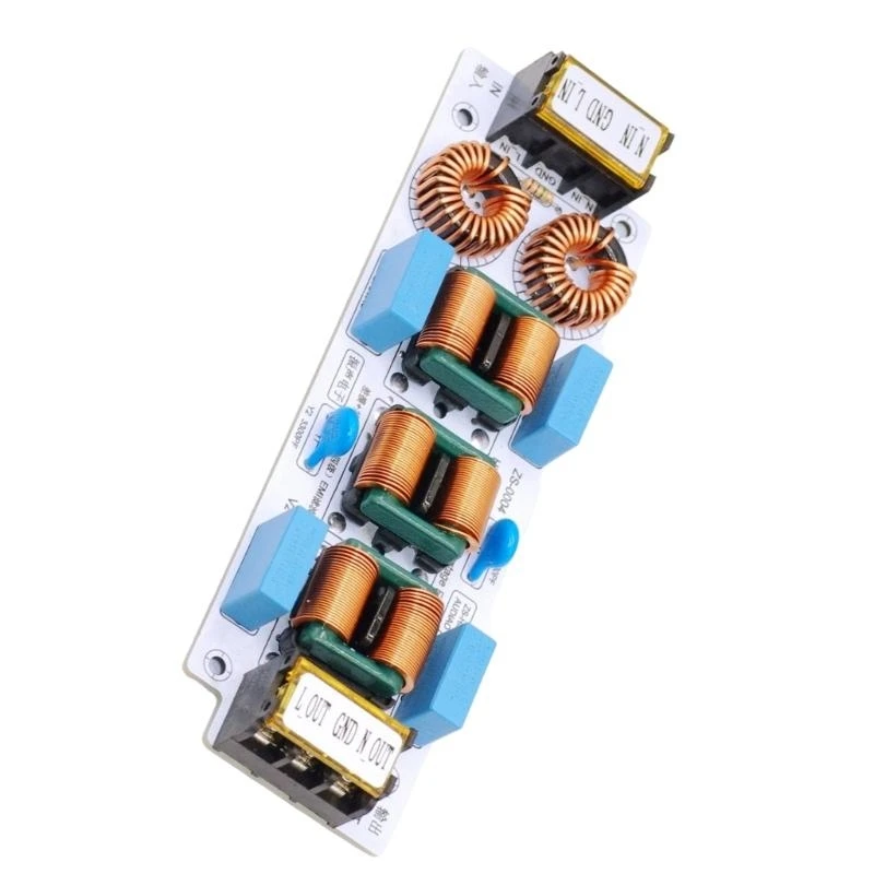 HX6A 4 Level Electromagnetic Interference Suppressor Filtering 6A/10A Load Capacity For Signal Interference Prevention