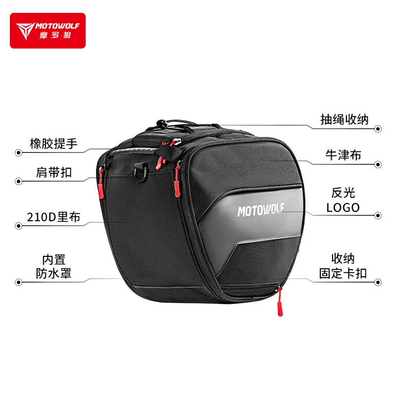 

Motorcycle Fuel Tank Bag, Pedal Bending Beam Car, Universal Wear-resistant Large Capacity Handbag