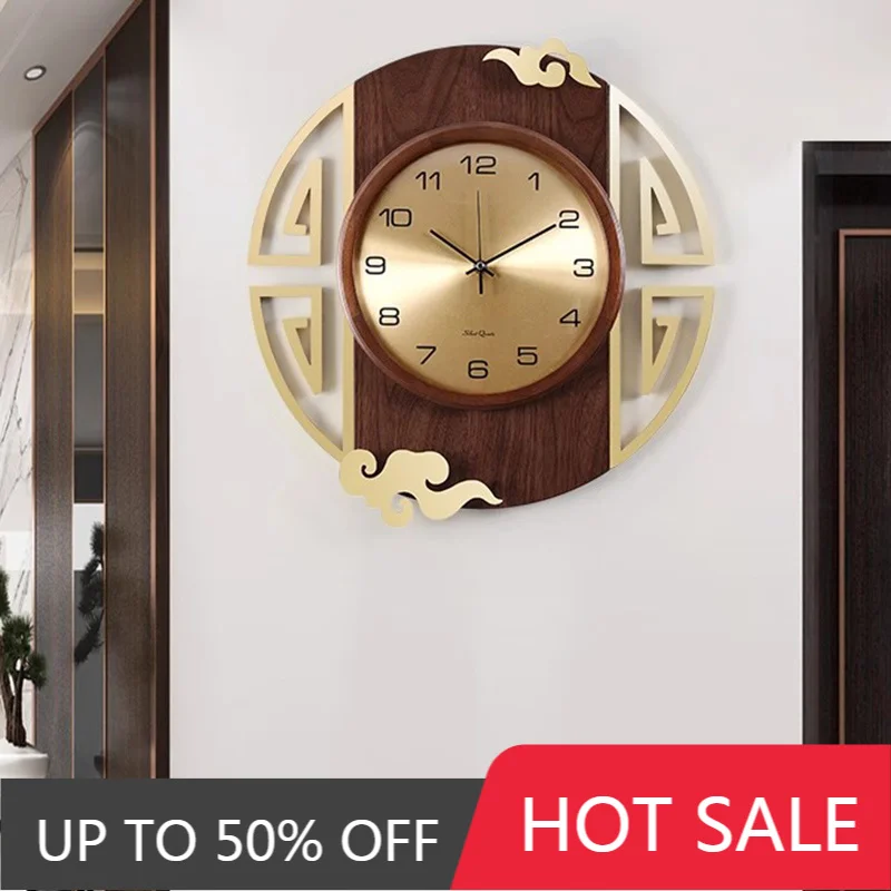 Round Digital Wall Clock Modern Large Screen Silent Sleek Design for Living Room Bedroom Office Contemporary Decor