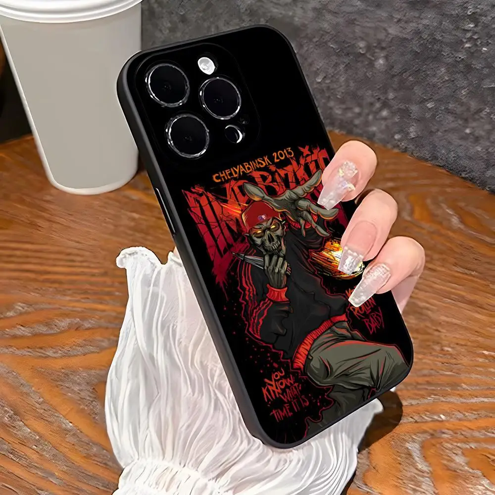 Limp Bizkit Phone Case For 15 Pro Max Iphone 14 Pro Max 12 15 Plus 13 Pro 11 Xr X Xs 8 7 Plus Silicone Back Cover