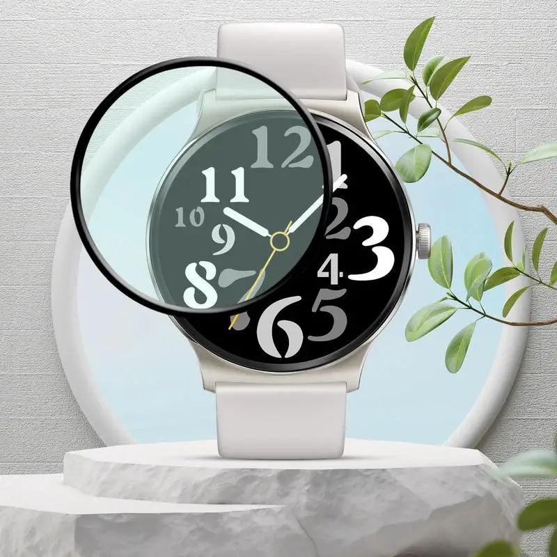 Protetor de tela cheia para smartwatch, sem bolhas, capa protetora de relógio, guarda para Solar Lite Smart, 0,33mm