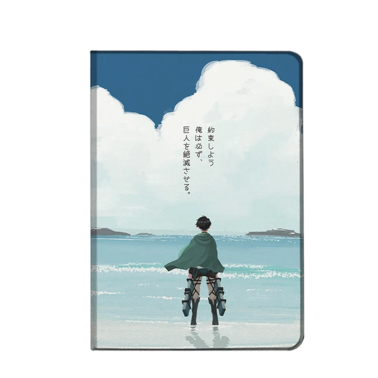 Attack on Titan  Eren Jaeger Case For iPad 10.2 7th 8th Air 2 3 Mini 1 2 3 5 Case Luxury Silicone For iPad Air 4 iPad Pro11 Case