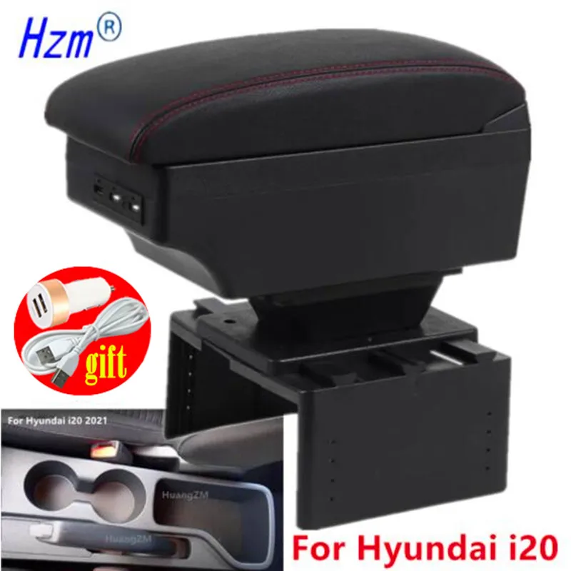 

Car Armrest For Hyundai I20 Armrest box For Hyundai i20 2021 2022 2023 2024 Central Storage Box Interior Parts Car Accessories