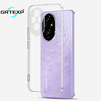 Ultra Thin Shockproof Solid Color  Silicone Soft Case For Huawei Honor 200 Pro Crystal Clear back cover TPU transparent case