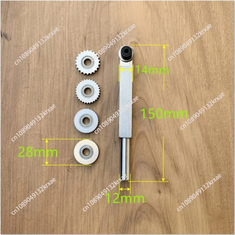 Texture Woodturning Tool Thread Spiral Turning Tools Texturing and Spiralling System Wheel Cutter Woodturning Accessaries