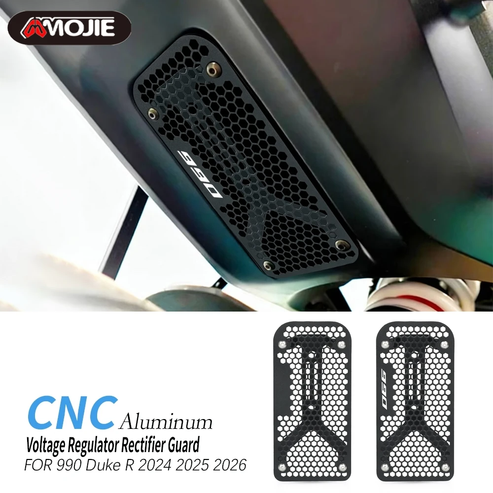 

For 990 Duke Voltage Regulator Rectifier Cover Guard Protector Duke990 2024 2025 2026 990 Duke R Motorcycle Accessories 990Duke