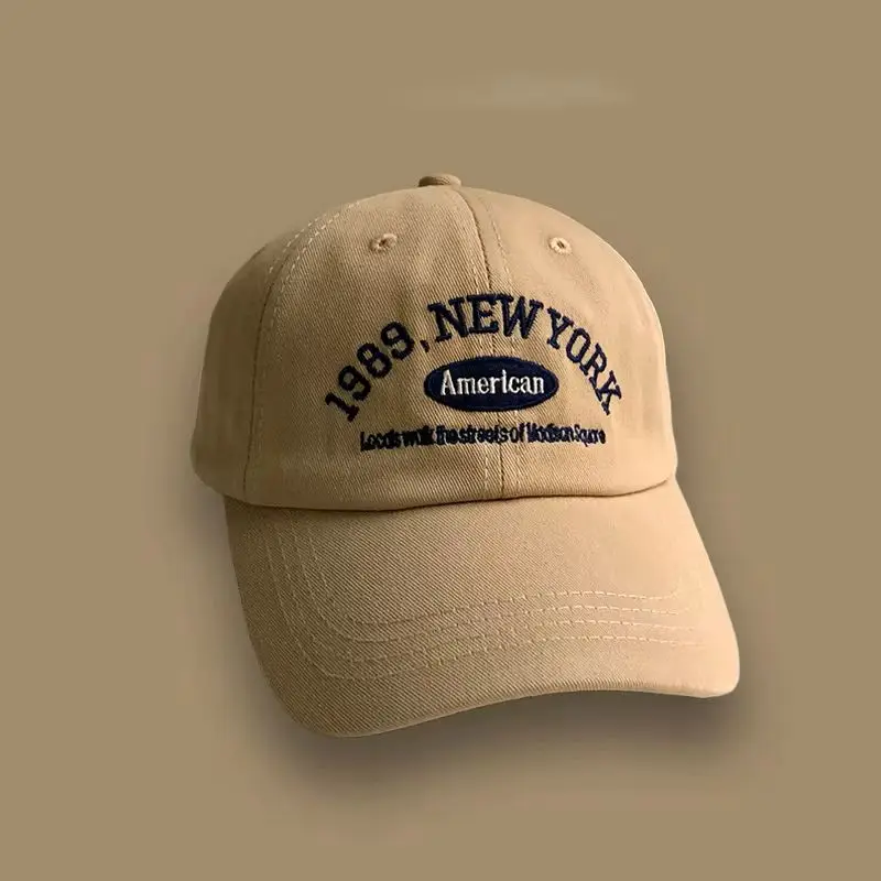 

Korean Retro Baseball Hat Women's Autumn Winter Versatile Ins Street Letter Embroidered Caps Summer Couple Men Official Website