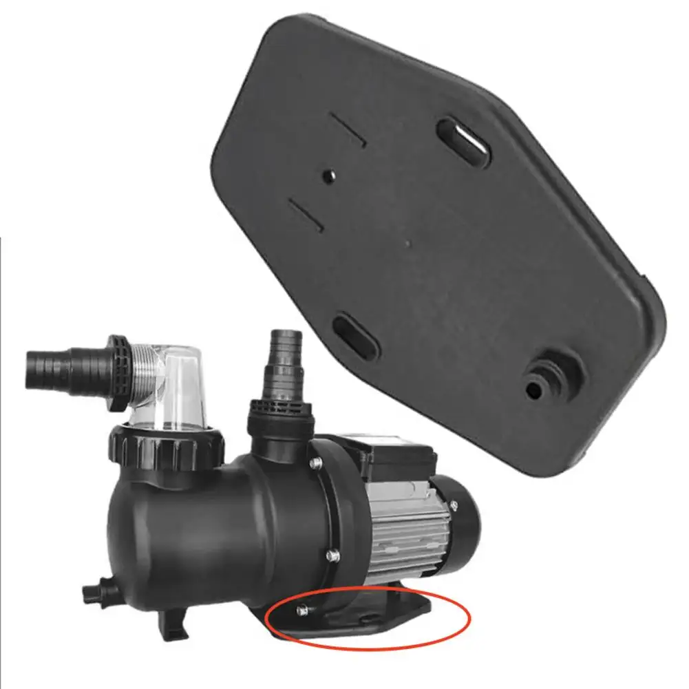 Base Plate For Steinbach Series Filter Pumps SPS25 SPS50 SPS75 SPS100 Black ABS Replacement Spa Equipment Parts
