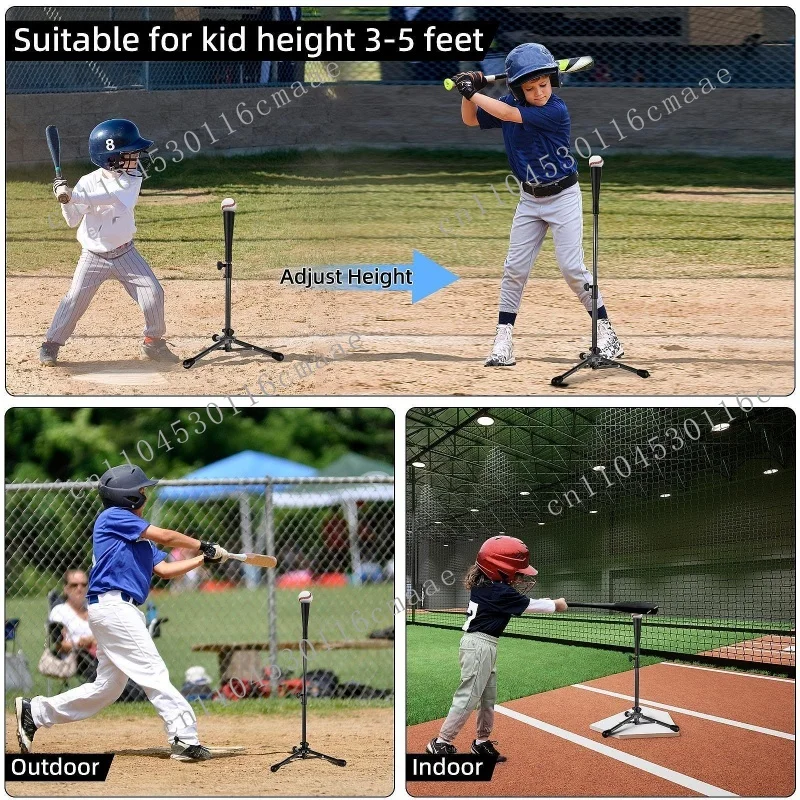 Professional training equipment, adjustable baseball and softball batting racks for batting practice, softball