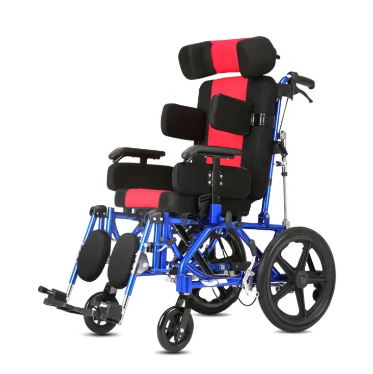 

High End Heavy Duty Adult CP Wheel Chair Aluminum Alloy Mobility Manual for Disabled