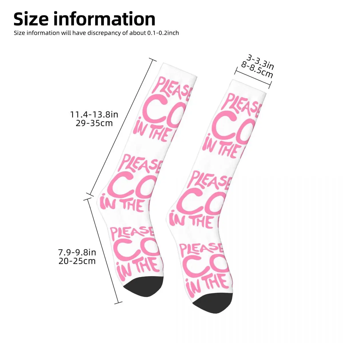 Funny And Ironic Socks Harajuku Sweat Absorbing Stockings All Season Long Socks Accessories for Man's Woman's Birthday Present